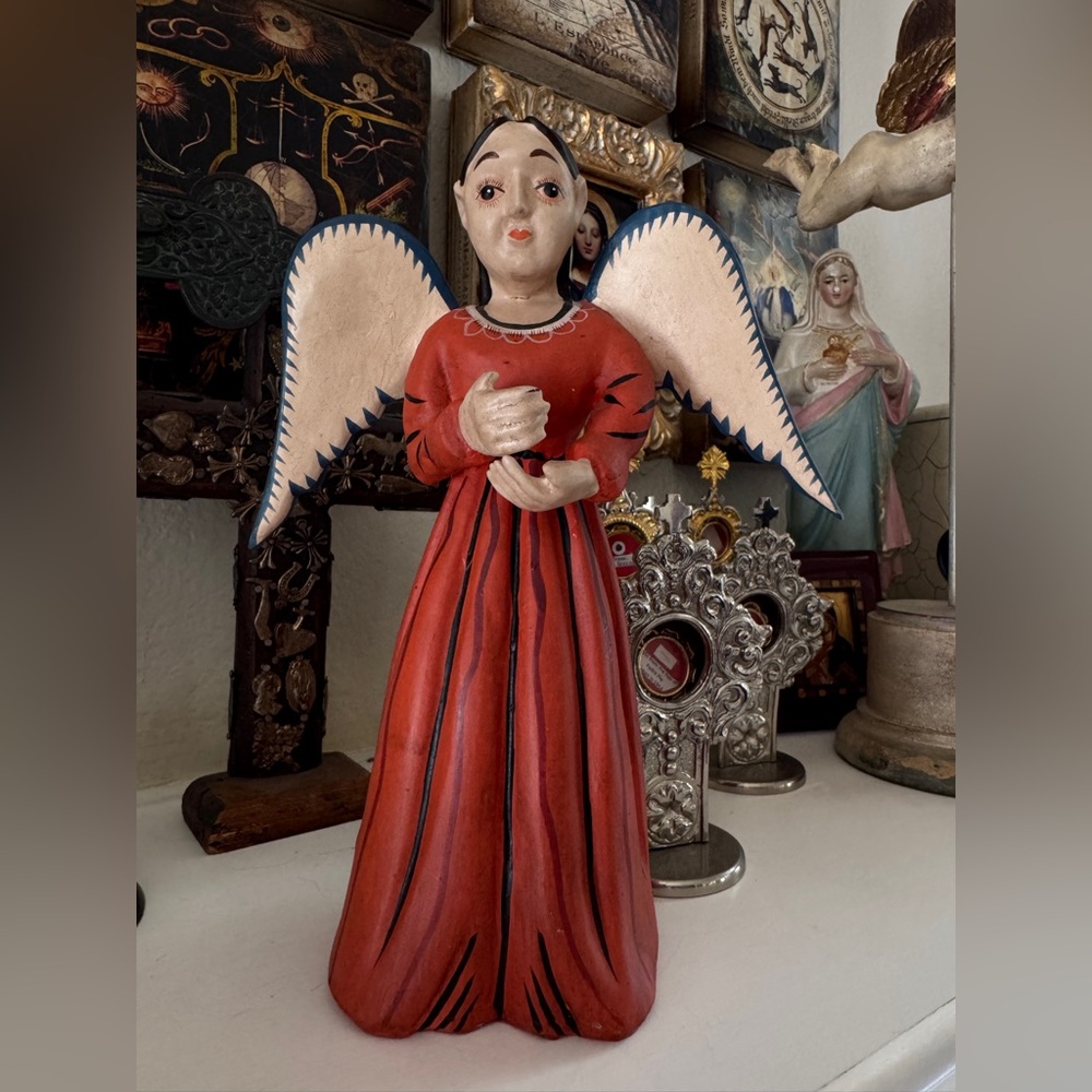 Charles M. Carrillo Angel‎ –  Folk Art Santo